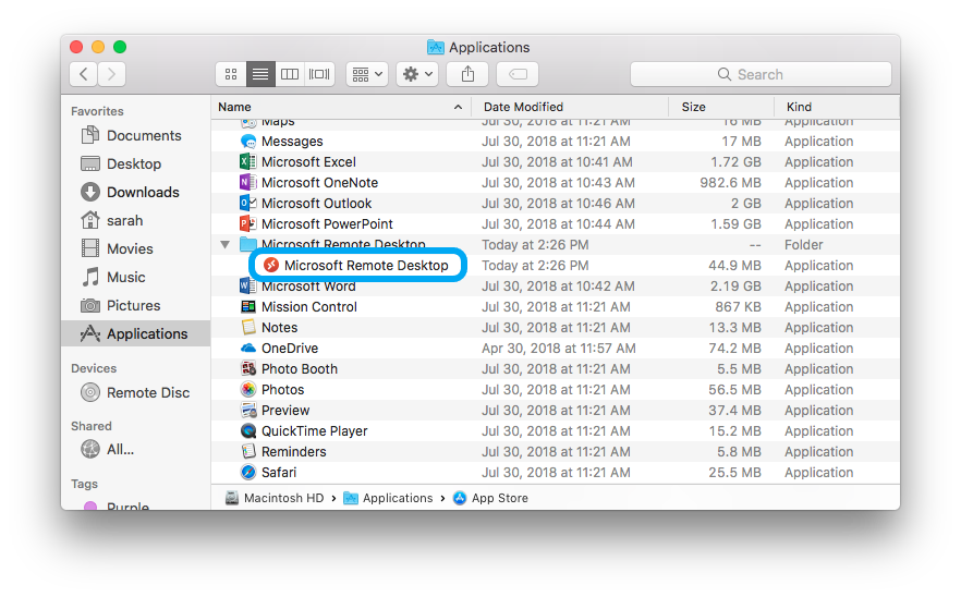 microsoft remote desktop mac add pc