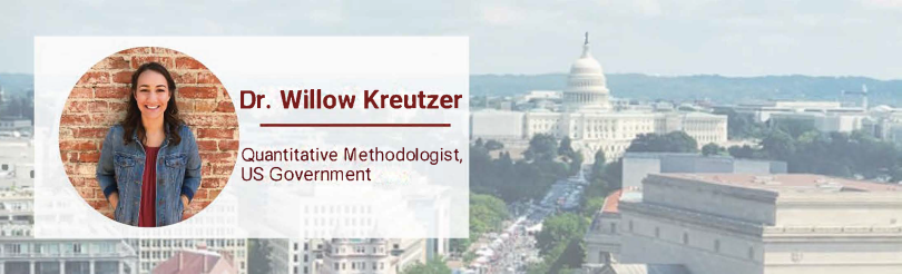 Photo of Dr. Willow Kreutzer with job: quantitive methodologist